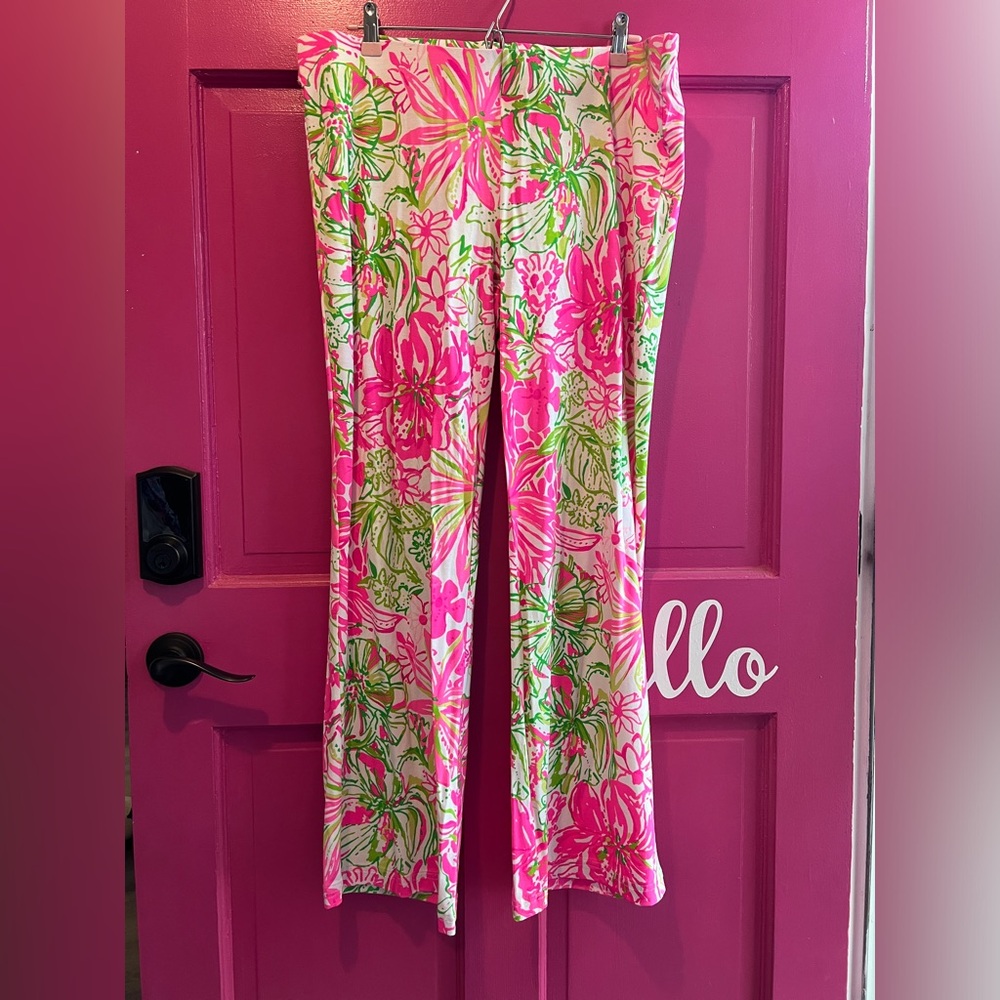 Lilly Pulitzer Georgia May Palazzo Pants Koala Me Maybe